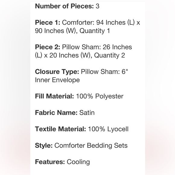 THRESHOLD NWT tencel comforter & sham set -copper -full/queen - Picture 8 of 9